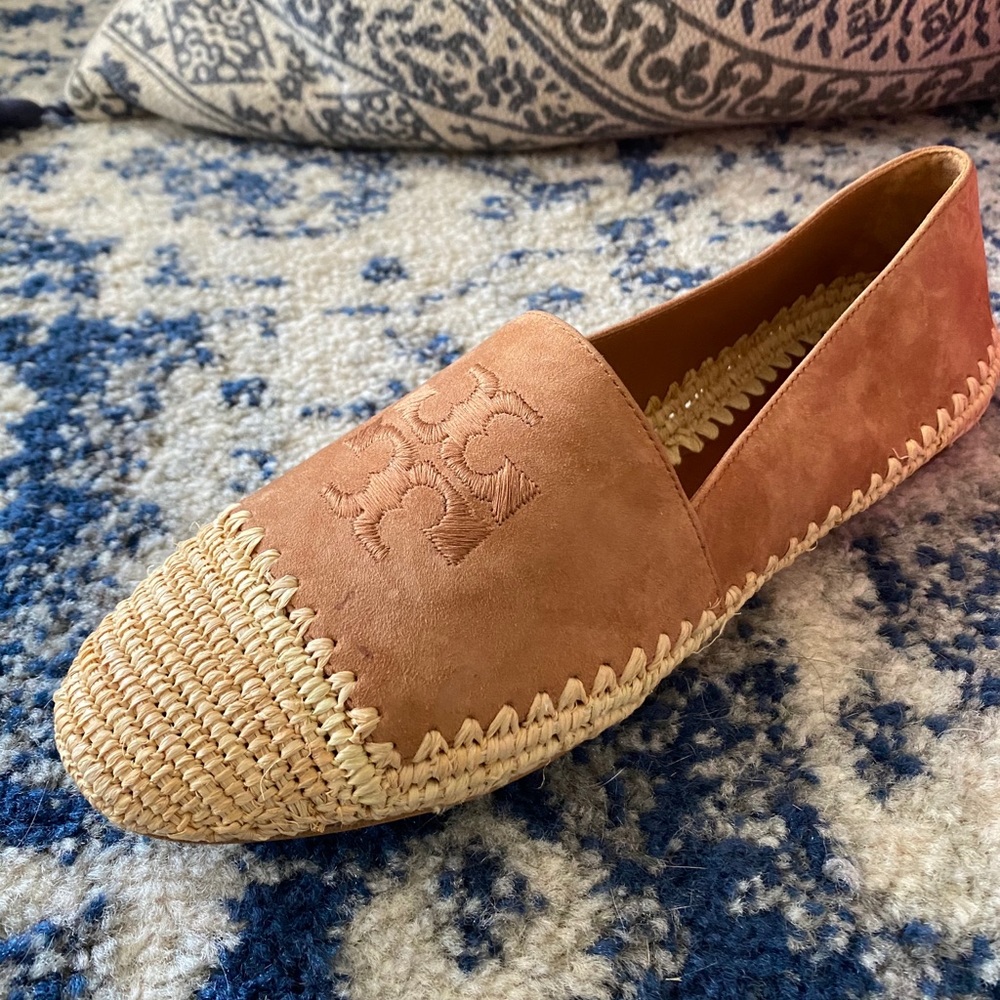 Tory Burch Arianne Espadrille Tan Size 6.5